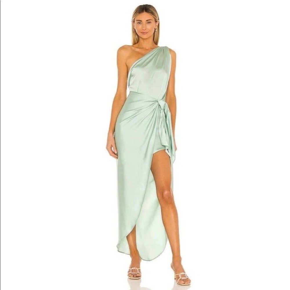 Baobab collection marea maxi dress resort revolve mint green